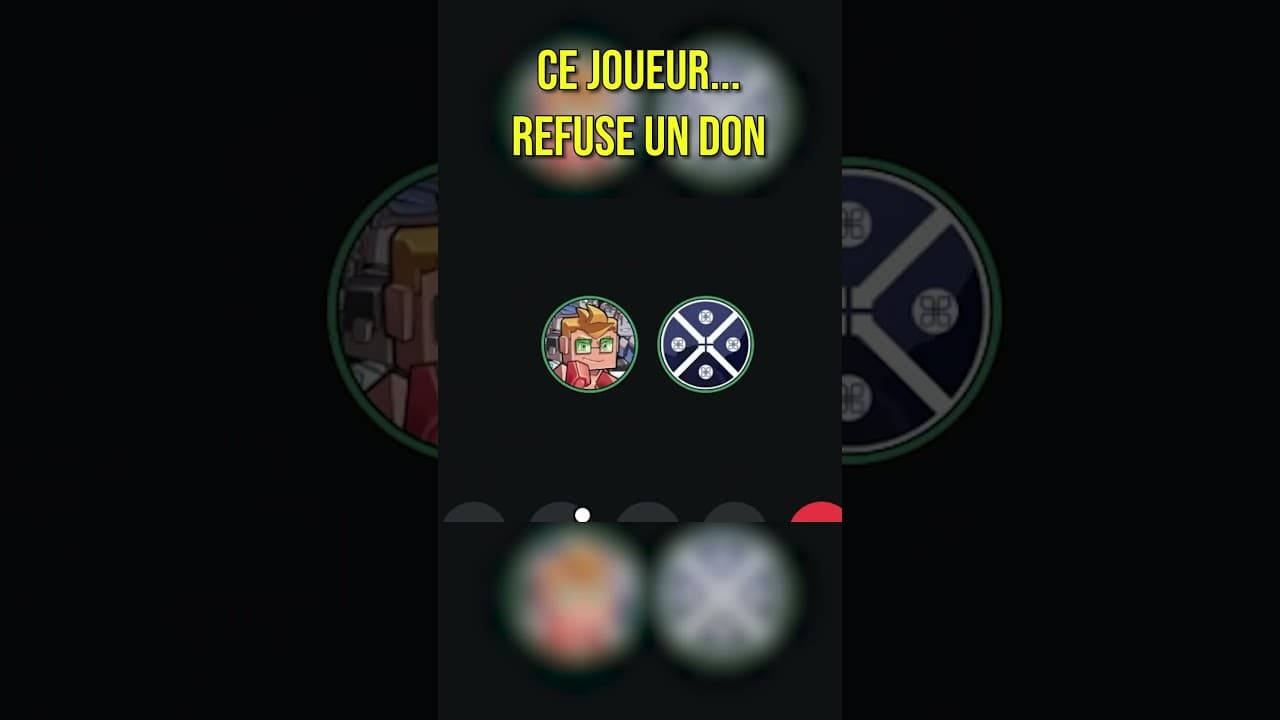 Il a refusé 100 euros !