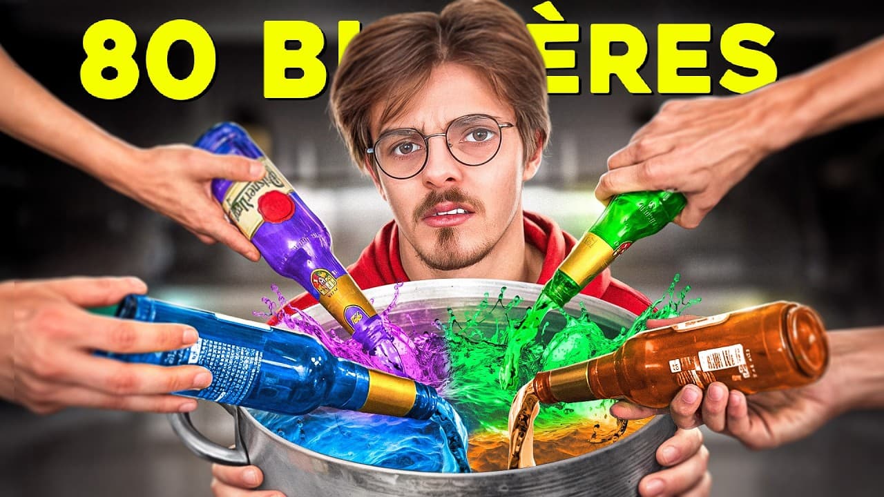 J'ai mélangé TOUTES les bières du monde ensemble (pour en faire une nouvelle)