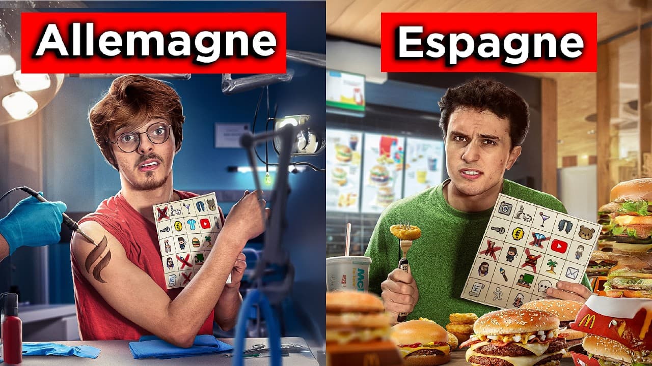 On a joué au plus grand BINGO d'Europe ! (le premier à valider une ligne a gagné)