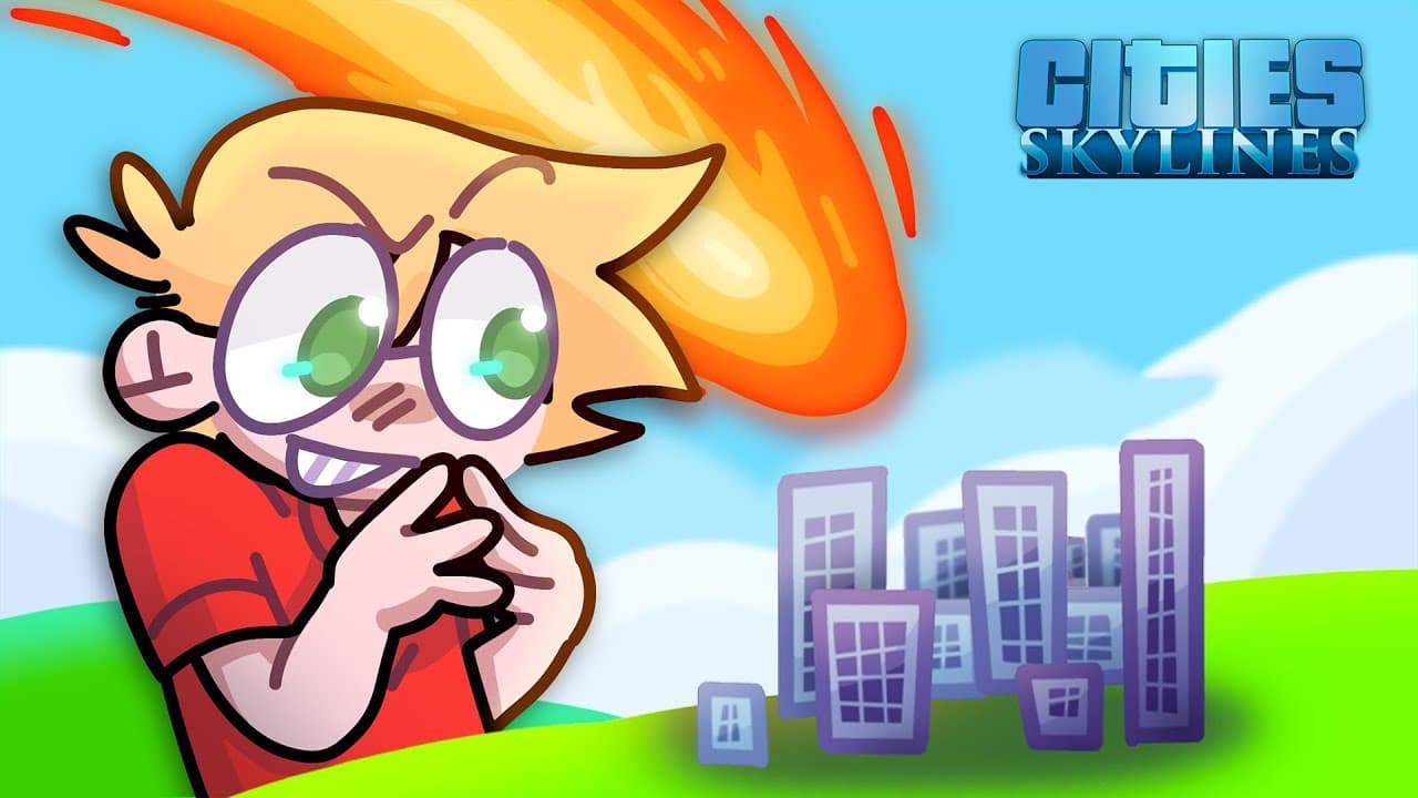 Une Météorite Géante arrive sur ma ville… (Cities Skylines)