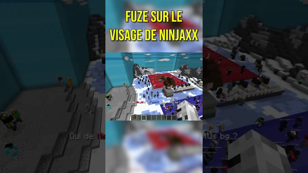 Le commentaire de Fuze sur la visage de Ninjaxx