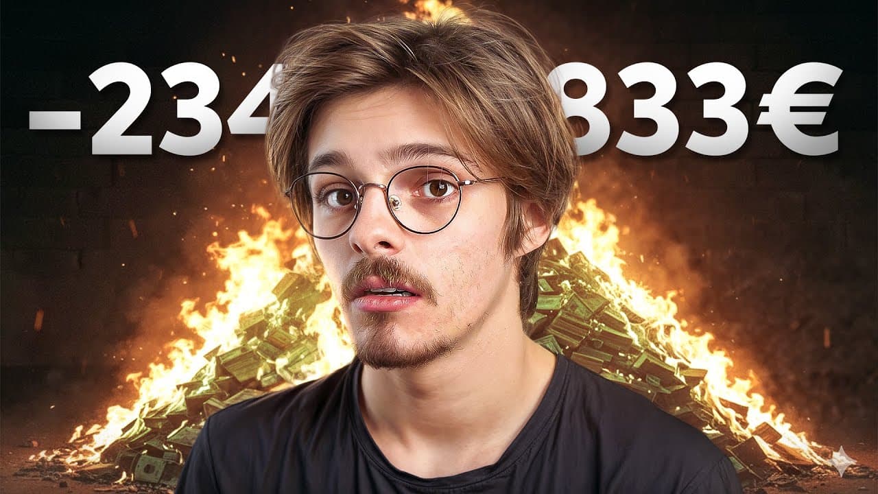 J'ai perdu 400.000€ bêtement
