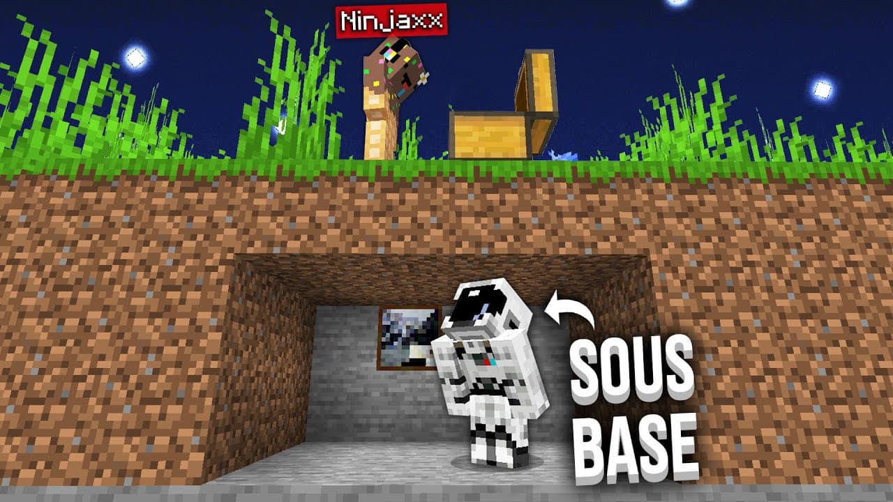 J’ai vécu 1 journée SOUS sa base sans qu’il s’en rende compte...