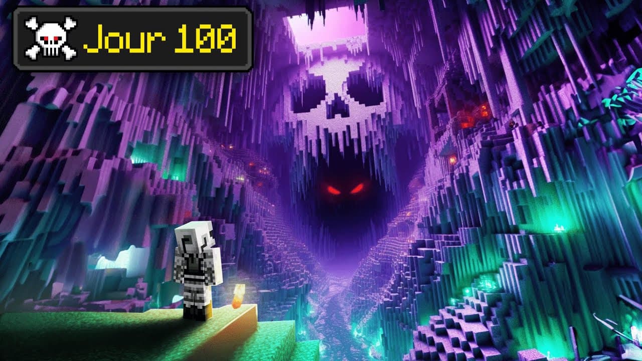 J’ai survécu dans la dimension la plus dangereuse de Minecraft…