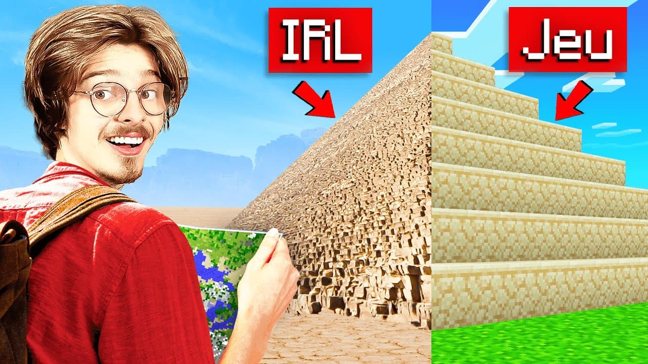 Je vais dans le pays que tu construis sur Minecraft...