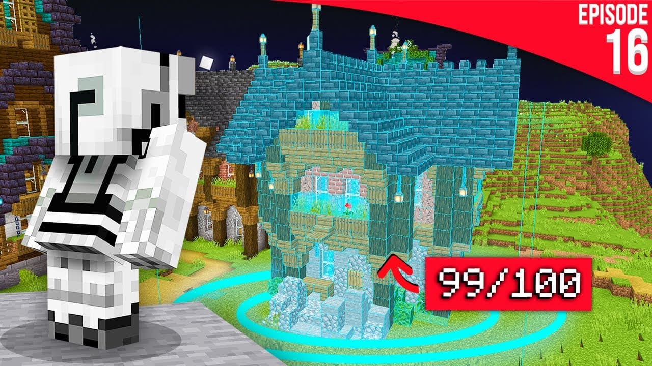 J'ai construit 100 Chunks en 100 heures... - Episode 16 | Paladium S8