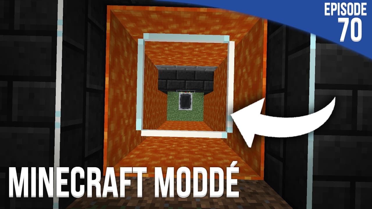 TROU DE LAVE ! | Minecraft Moddé S3 | Episode 70