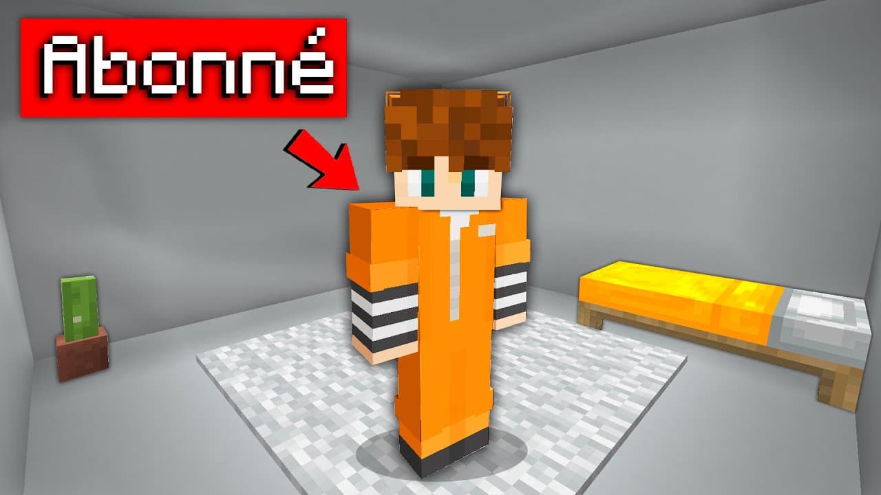 J'ai secrètement enfermé cet abonné dans une pièce vide...