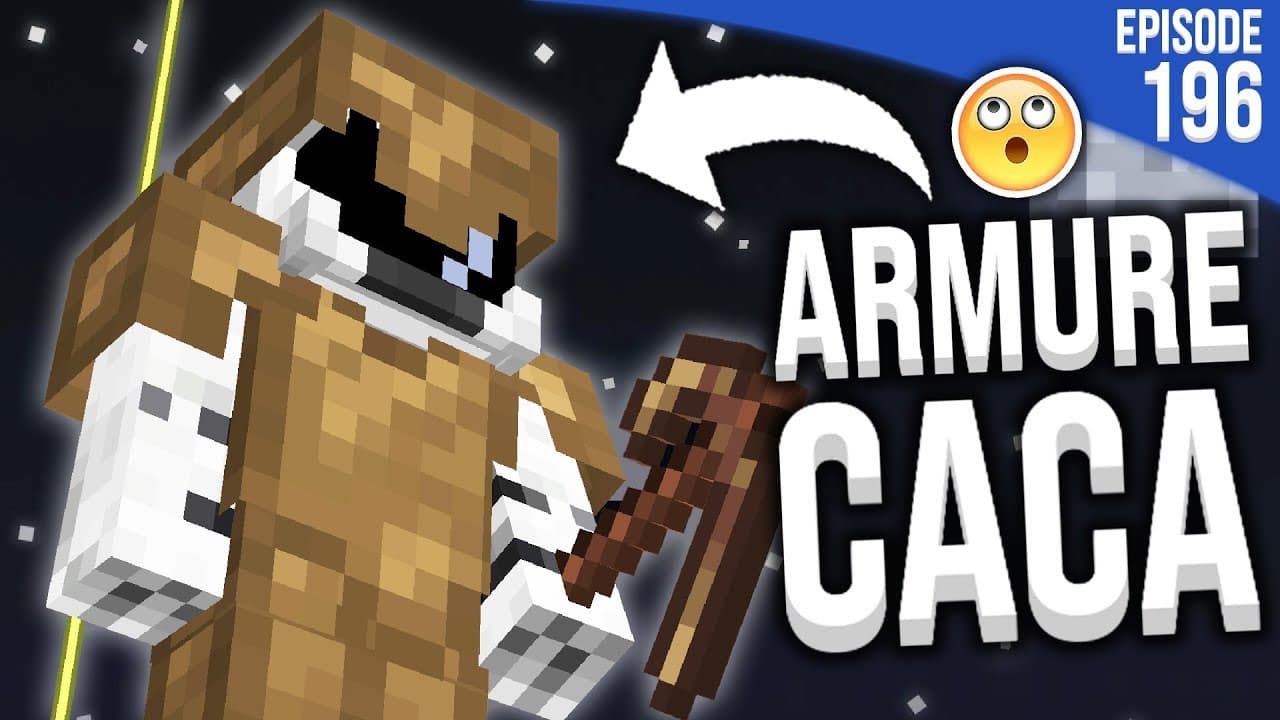 J'AI TESTÉ L'ARMURE... EN CACA... (désolé) | Minecraft Moddé S4 | Episode 196