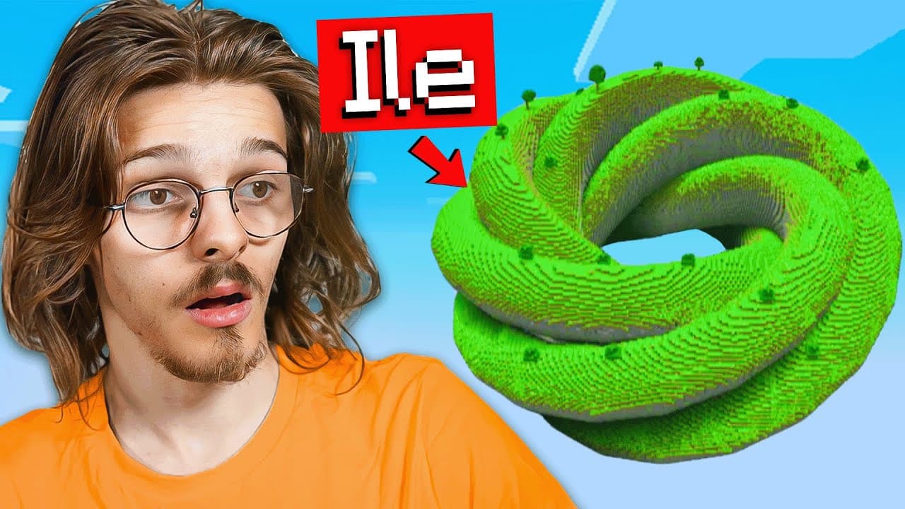 Ce joueur a fait une construction impossible sur Minecraft !