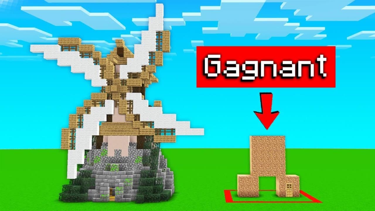 Celui qui construit le Build le plus moche a gagné !