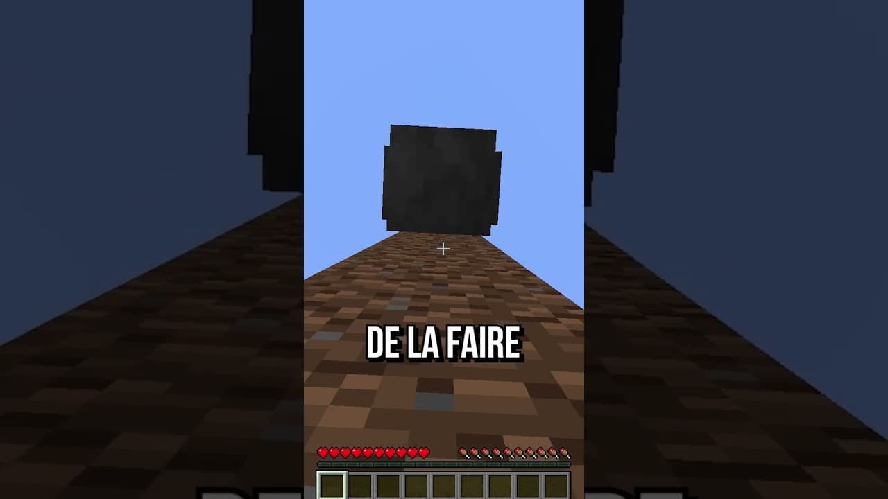 C’est impossible de mourir dans cette version de Minecraft…
