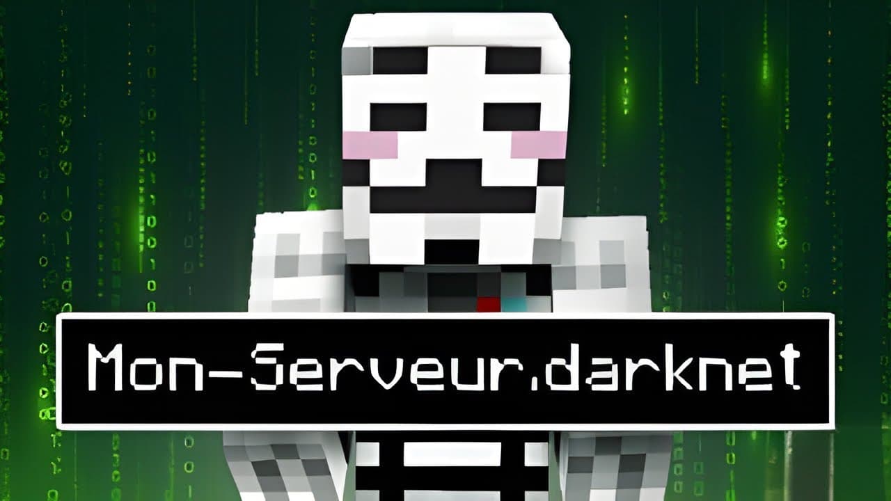 J’ai créé un serveur Minecraft et donné l’IP sur le Dark Web…